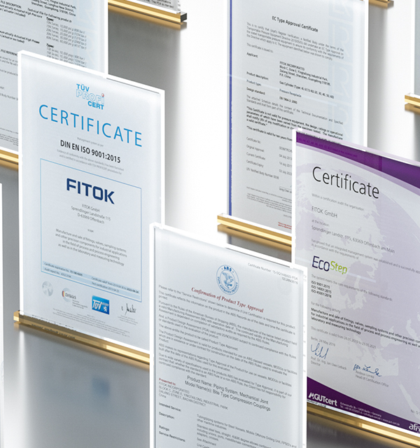 Certifications