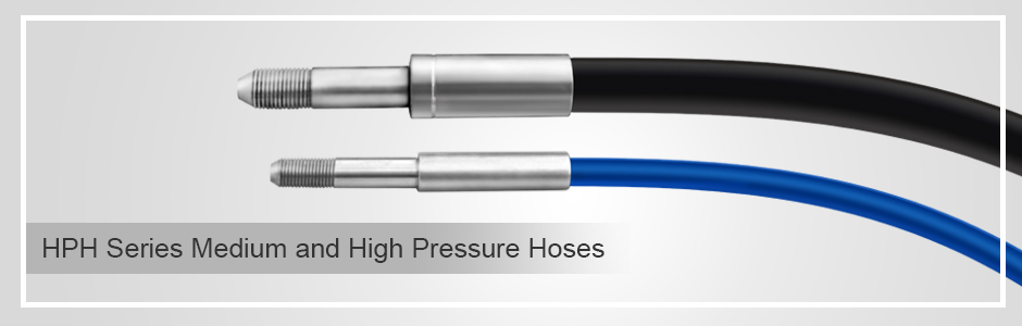 Medium and High Pressure Hoses, ～43500psig, HPH Series