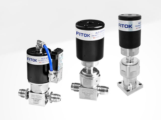 Semiconductor Application- FITOK ALD Series Atomic Layer Deposition Diaphragm Valves