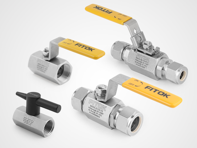 FITOK BR and BRC Series Ball Valves