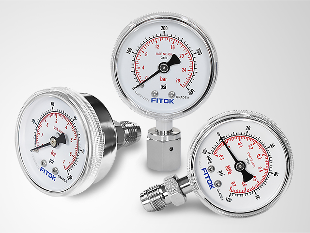 GP Series Ultra High Purity Pressure Gauges