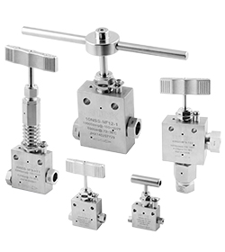 Medium and High Pressure Needle Valves, 10N, 15N, 20N, 30N and 60N Series