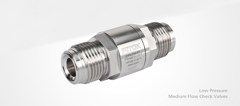 FITOK Low Pressure Medium Flow Check Valves