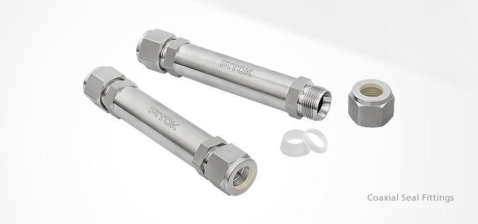 FITOK CCU Series Coaxial Seal Fittings